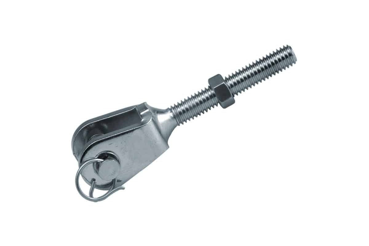 BLUE WAVE Mini Gewindegabel aus Edelstahl A4 (AISI316)