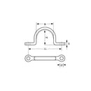 Blue Wave Leitösen aus Edelstahl A4 (AISI316)