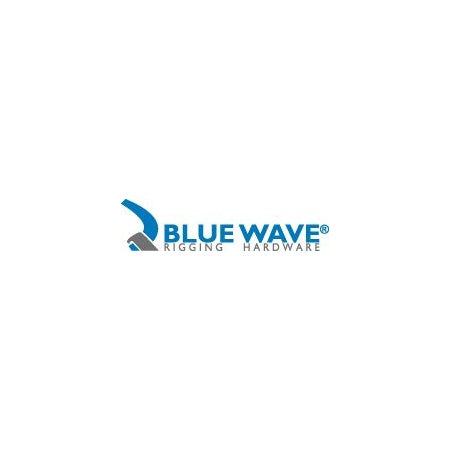 Blue Wave Gewindeauge mit Kragen aus Edelstahl A4 (AISI316)