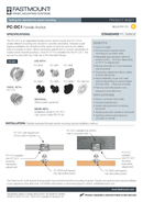 Fastmount™ Standard Wandanker PC-DC1