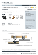 Fastmount™ Standard Clip PC-M2H selbstschneidend (10kg)