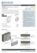 Fastmount™ Textile Buchse TC-F6H