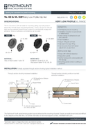 Fastmount™ Very Low Profile Buchse VL-F3H (10kg)