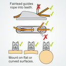 Clamcleat™ Racing Junior MK-1, für Leine 3-6mm