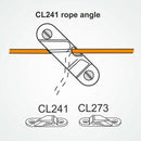 Clamcleat™ Racing Sail Line Cleat, für Leine 3-6mm