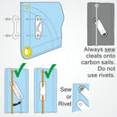 Clamcleat™ Racing Fine Line Cleat, für Leine 3-6mm