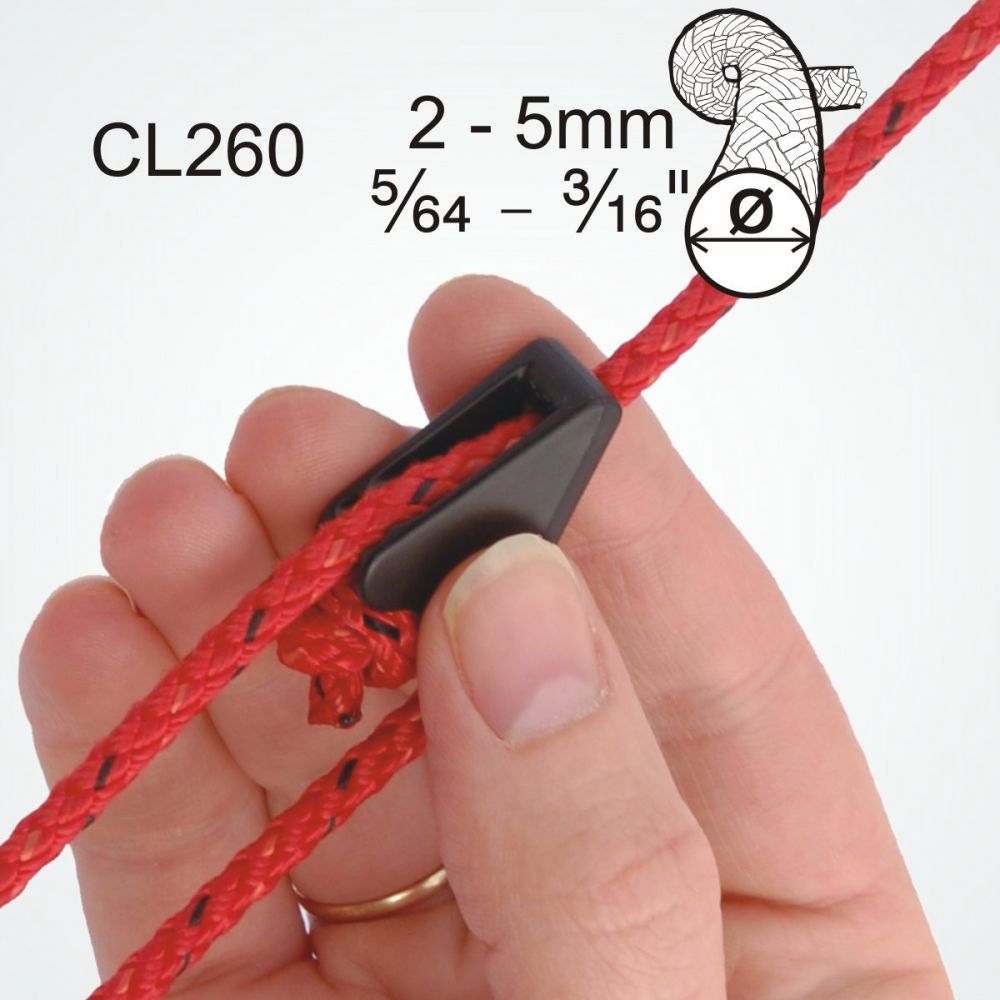 CLAMCLEAT Line Lok™ Zeltleinenspanner, für Leine 2-5mm