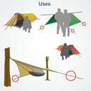 Clamcleat™ Line Lok™ Mini Zeltleinenspanner, für Leine 1-3mm