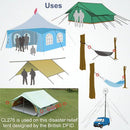 Clamcleat™ Line Lok™ Medium Zeltleinenspanner, für Leine 3-6mm