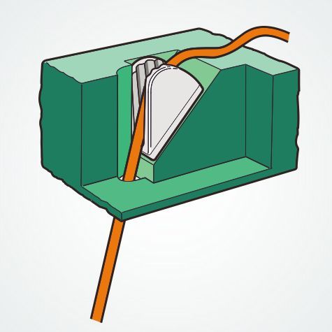 CLAMCLEAT Mini-Gabelbaumklemme
