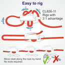 Clamcleat™ Aerocleat  mit CL211 MK-2