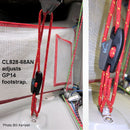 Clamcleat™ Aerocleat mit CL268 Racing Micros