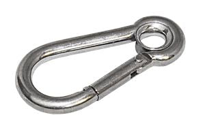 Karabinerhaken mit Kausch AISI316 Fern-Ost-Import