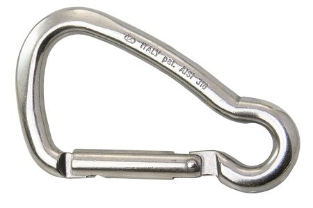 Karabinerhaken asymetrisch AISI316