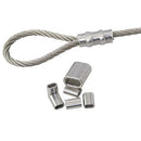 Presshülse oval nach MS51844 aus Edelstahl A2 (AISI304) VE=10 Stk.