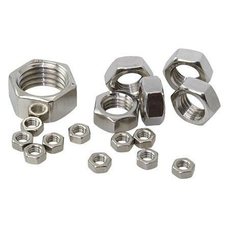 BLUE WAVE Kontermutter, metrisch aus Edelstahl A4 (AISI316)