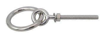 Augbolzen mit Ring Edelstahl AISI316