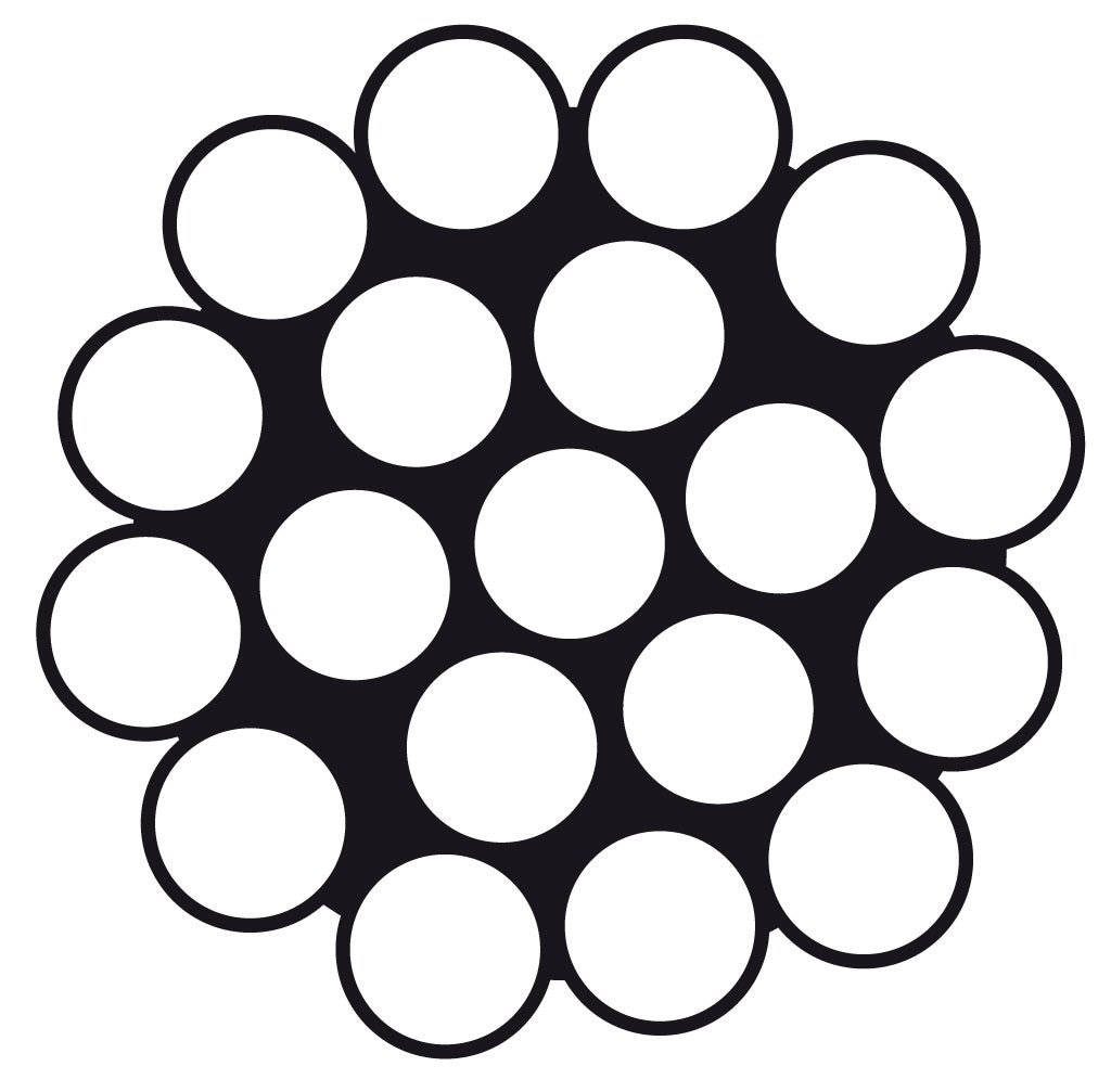 Edelstahldraht 1x19 nach DIN3053 AISI316