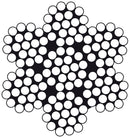 Edelstahldraht 7x19 nach DIN3060 AISI316